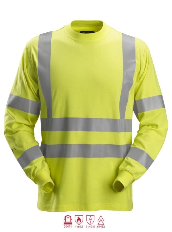ProtecWork, T-shirt met lange mouw klasse 3