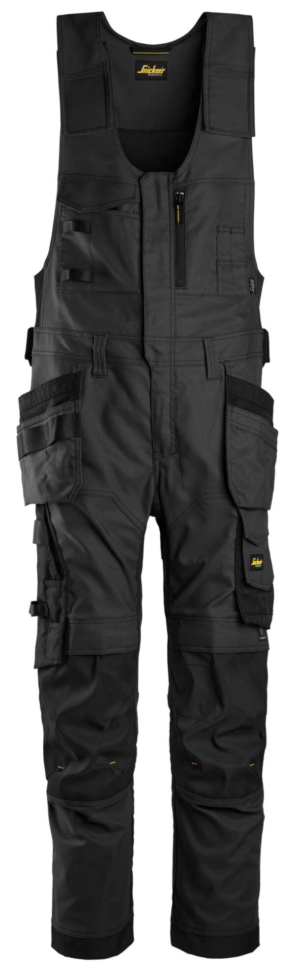 AllroundWork, Canvas Stretch One-Piece Werkbroek met Holsterzakken