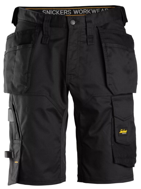 AllroundWork, Stretch Loose fit Korte Werkbroek met holsterzakken