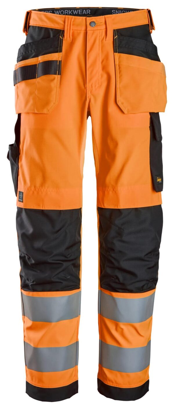 High-Vis, Klasse 2, Werkbroek met Holsterzakken
