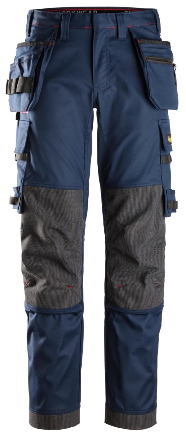 ProtecWork, High-Vis Klasse 2, Stretch Werkbroek met Holsterzakken