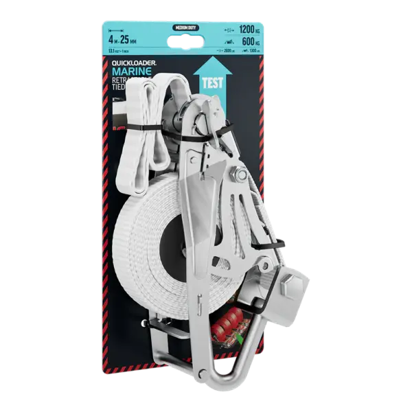 Spanband RETRACTABLE MARINE 1200KG 4M