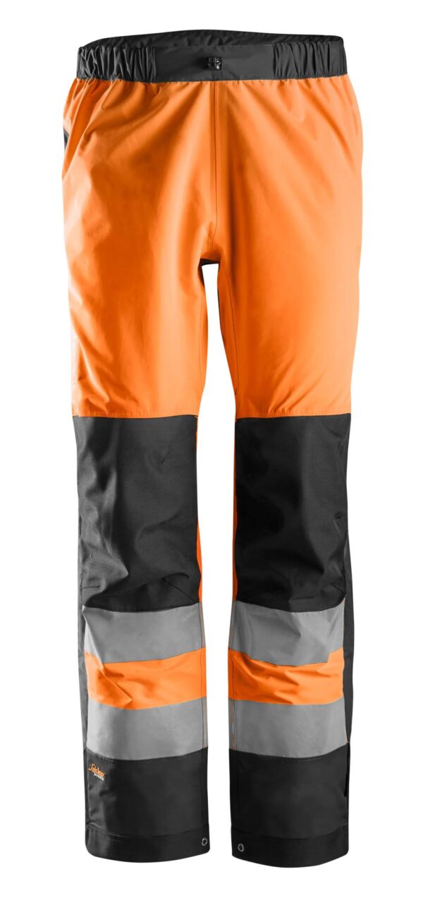 AllroundWork, High-Vis WP Shell Broek Klasse 2