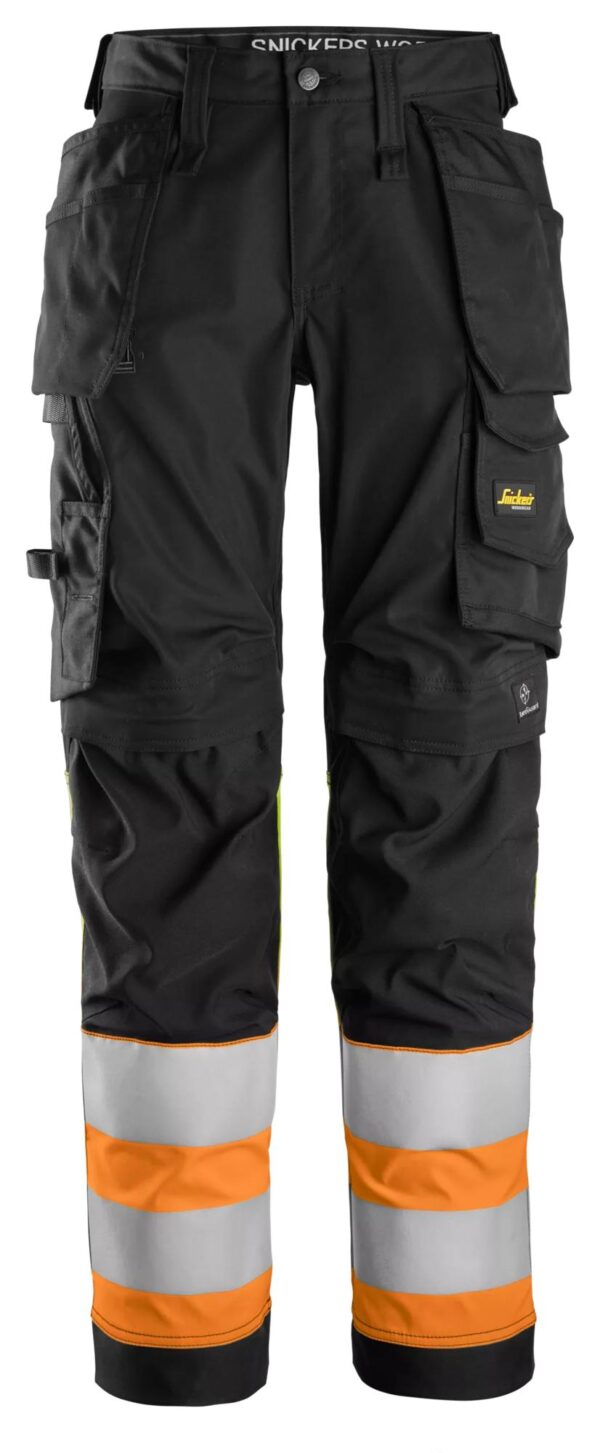 High-Vis, Klasse 1 Dames Stretch Werkbroek met Holsterzakken