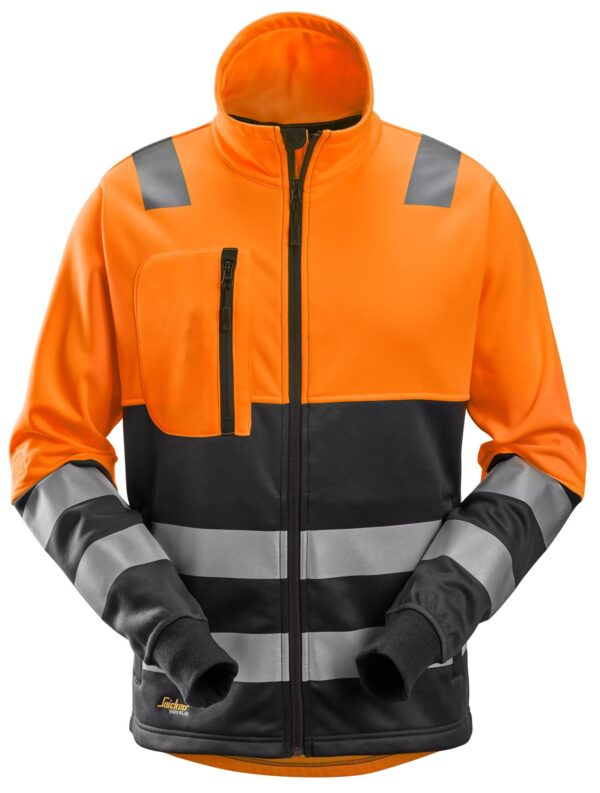 AllroundWork, High-Vis Jack met rits Klasse 2