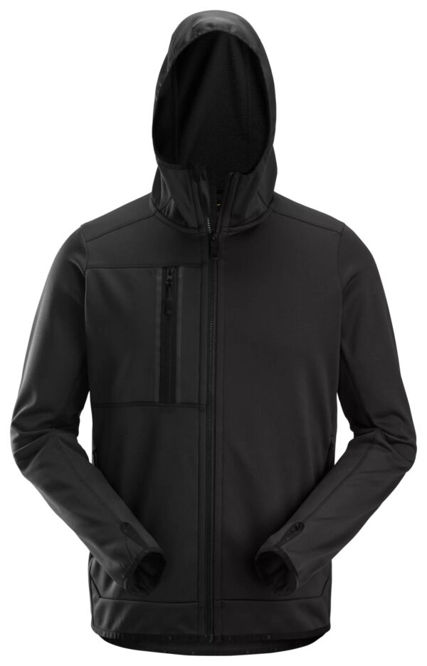 AllroundWork, Fleece Hoodie met Rits