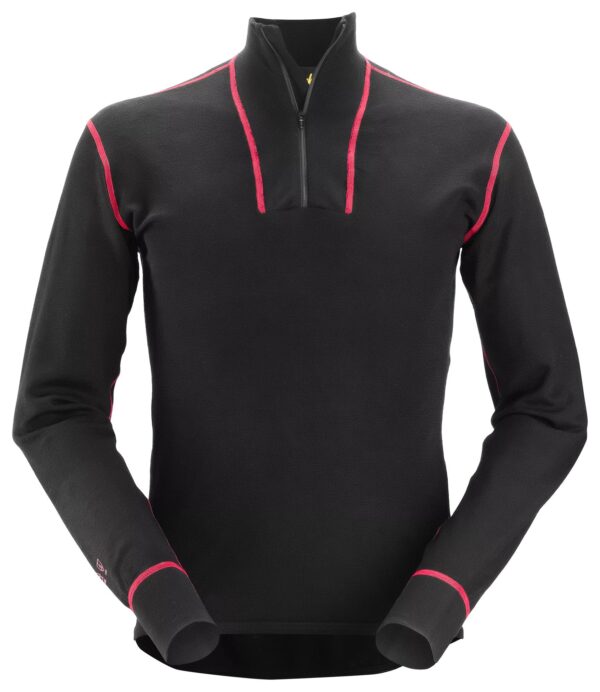 ProtecWork, Wollen Shirt met Lange Mouwen en Rits