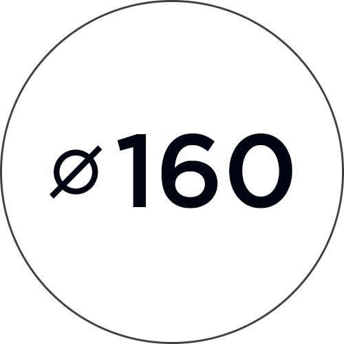 Diameter 160