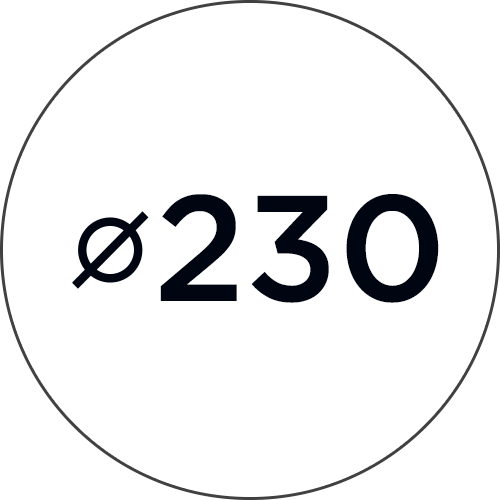 Diameter 230