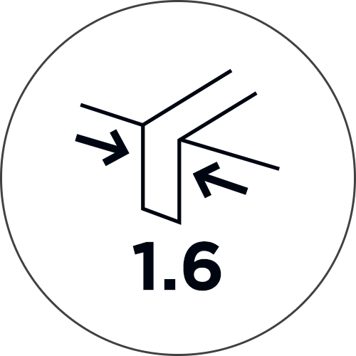 Zaagsnede 1.6