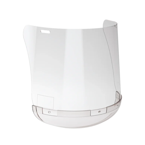 Hellberg Polycarbonaat vizier met kinbescherming