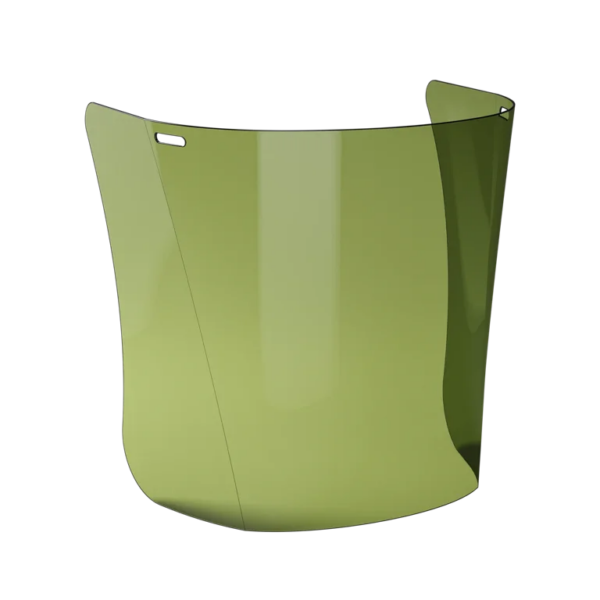 Hellberg Groen polycarbonaat vizier