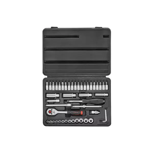 1/4" Doppenset Golf profiel 46 delig