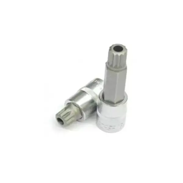 1/2" veeltand dopsleutel met gat M16