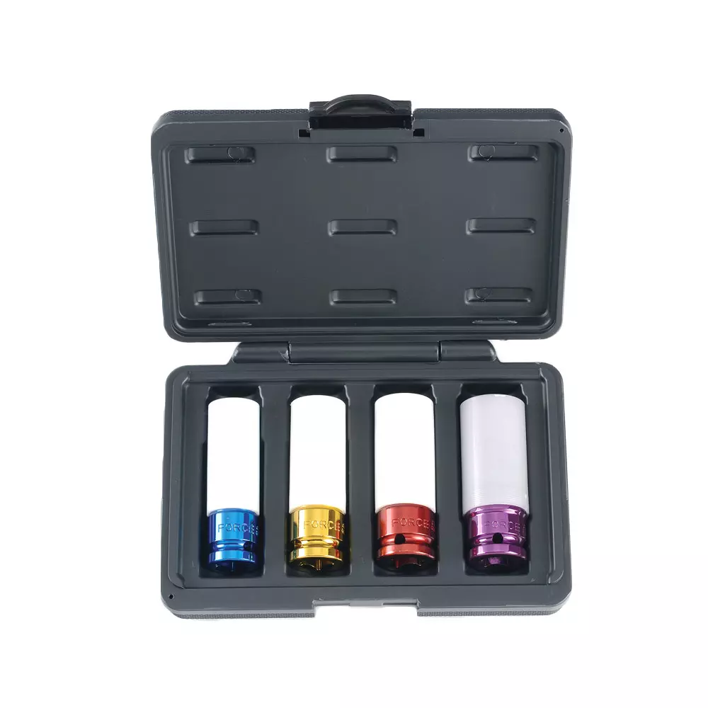 1/2" Krachtdoppenset 4 delig