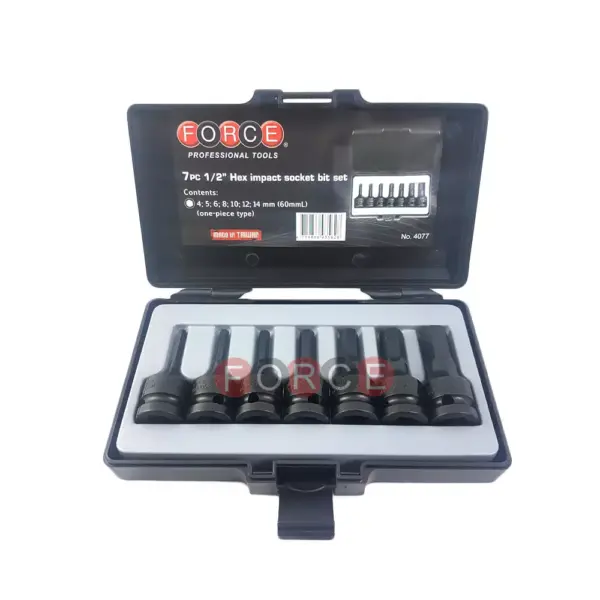 7-delig 1/2"" Imp.inbus-bitdop