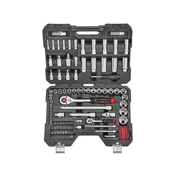 131-delig 1/4" & 1/2" Gecombineerde doppenset