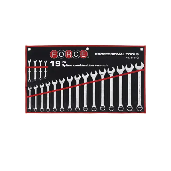 19-delige Steekringsleutel spline set
