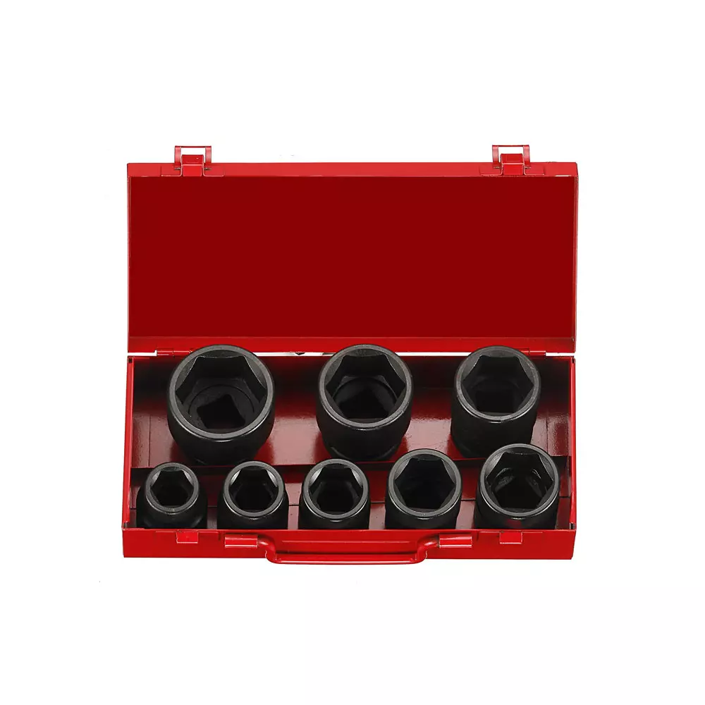 8-delige 3/4'' 6-kant krachtdop set
