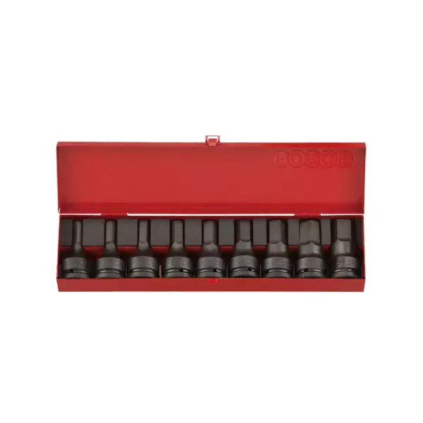 9-delige 3/4"Inbus kracht stiftdoppenset