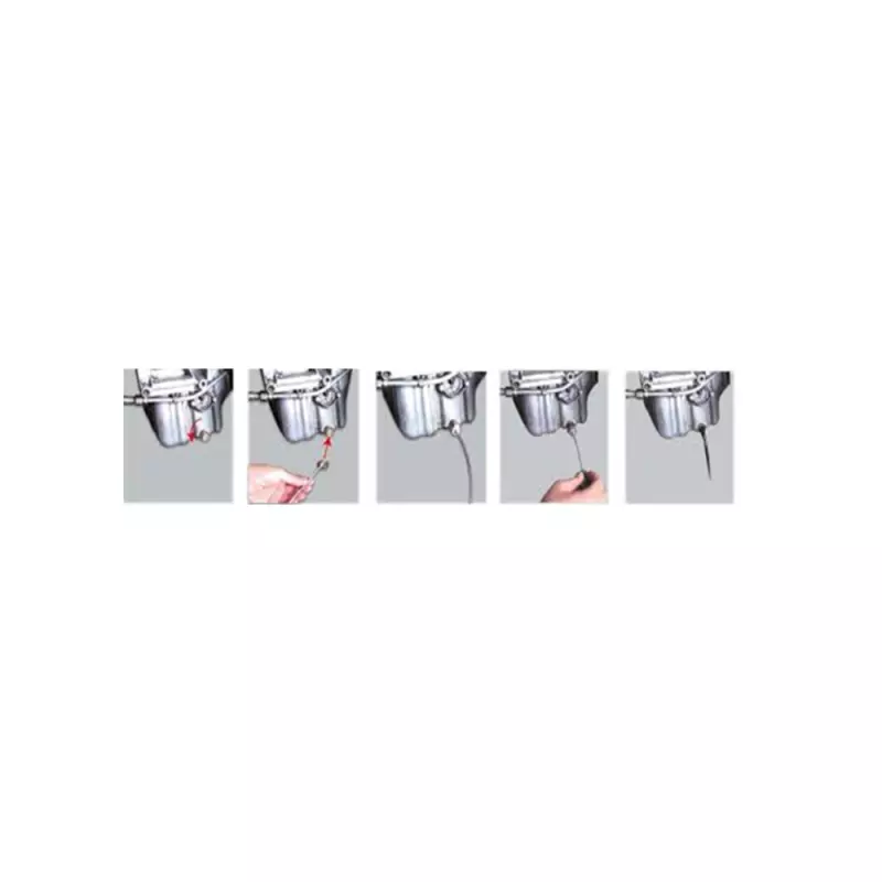 Magnetische olieaftaptang