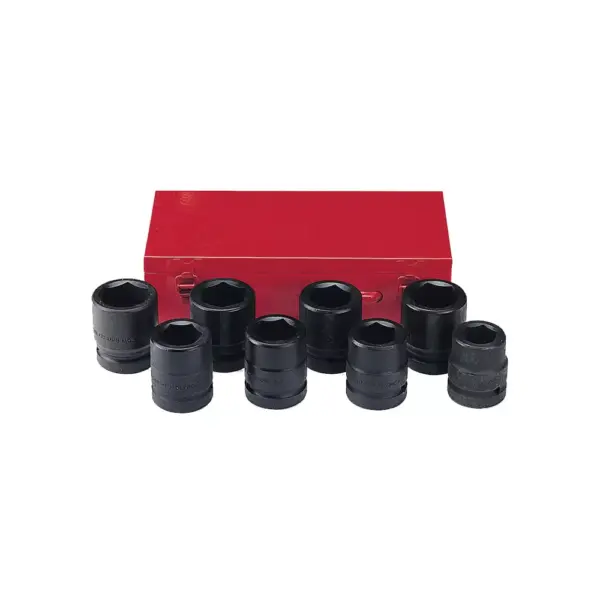 1'' Krachtdoppenset (24-41mm) 8-delig SKU