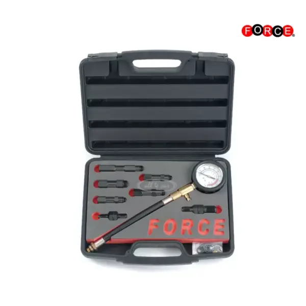 9-delige benzinemotor-compressietesterset