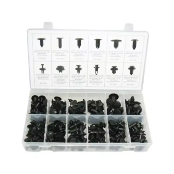 Bekleding clips assortiment 192-delig