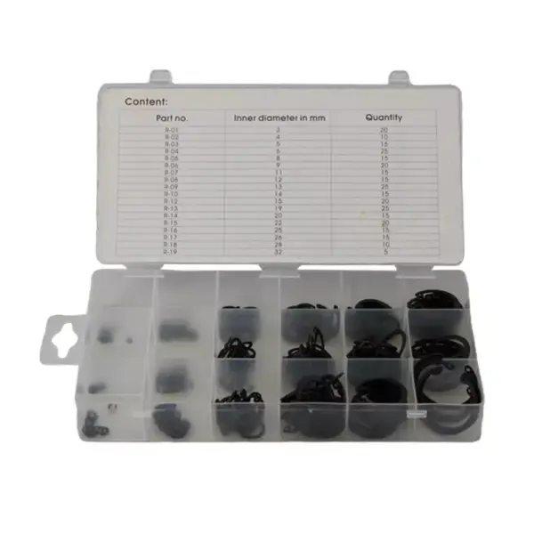 Circlips assortiment inwendig 290 delig
