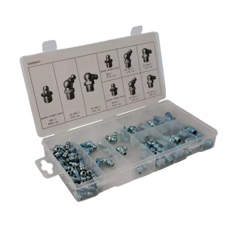 Smeernippel assortiment 110 delig
