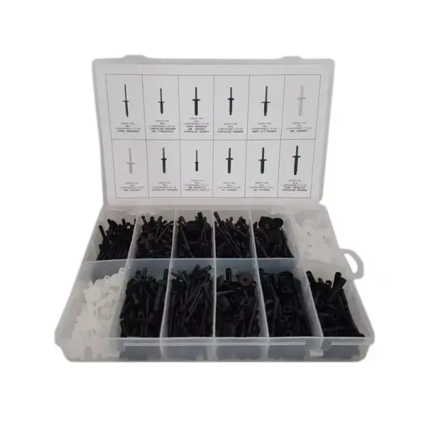 Assortiment Kunststof blindklinknagel 235 delig