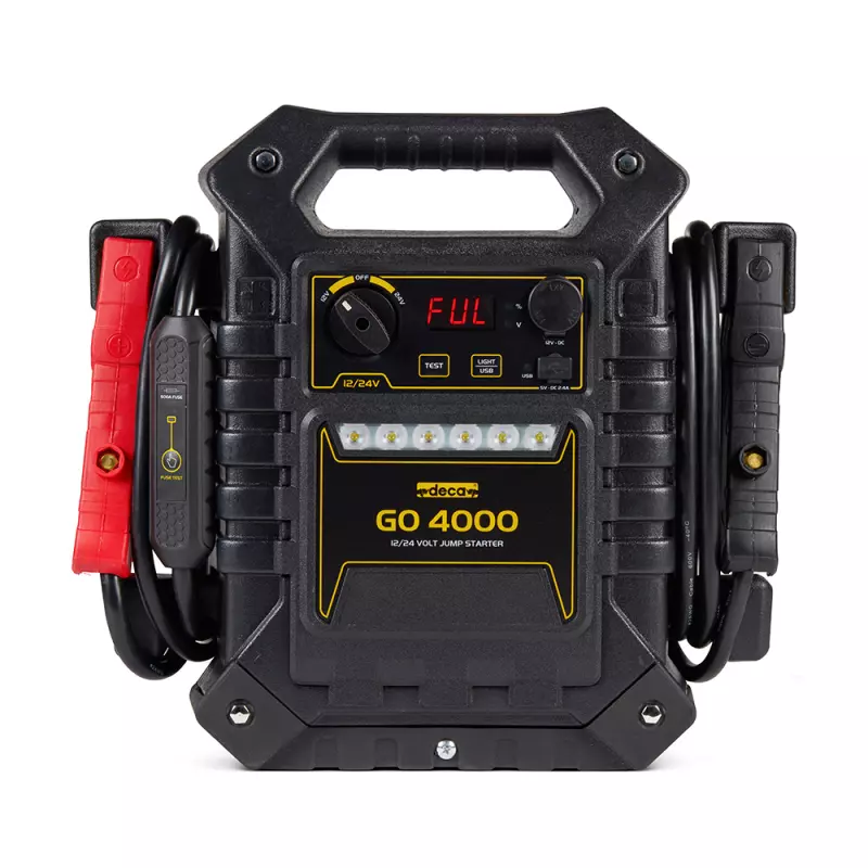 Draagbare Accubooster 12V-4000A / 24V-2000A