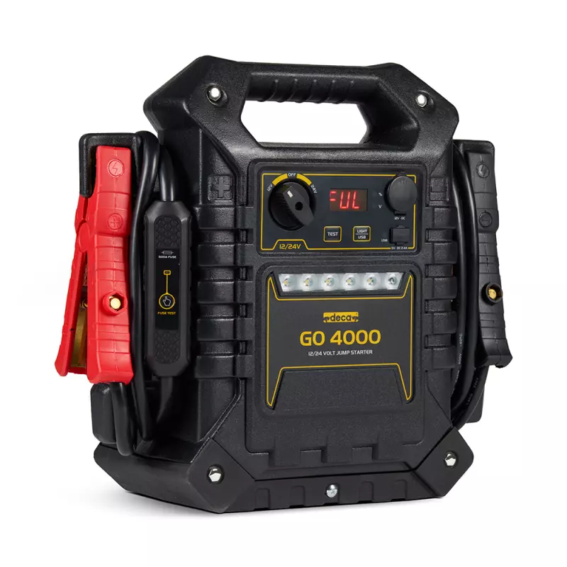 Draagbare Accubooster 12V-4000A / 24V-2000A