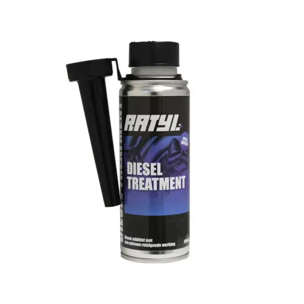 Ratyl Dieselbehandeling, blik