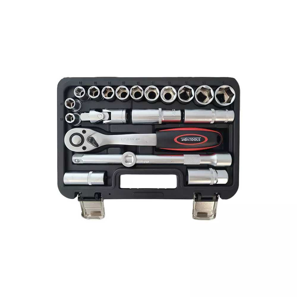 1/2" Ratel + Doppenset 10/24mm 20-delig