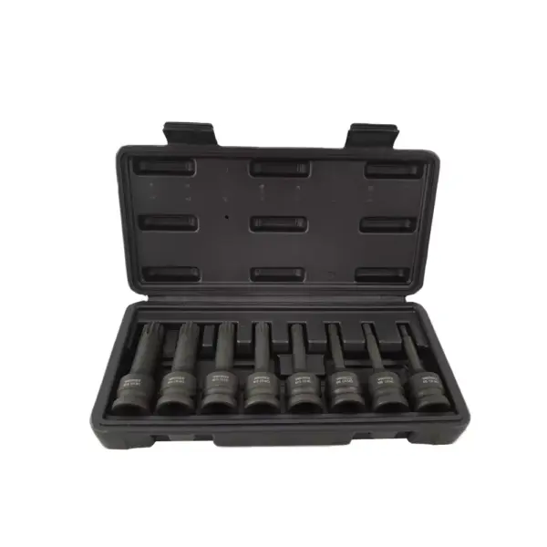 1/2" Krachtdoppenset Spline 8 delig