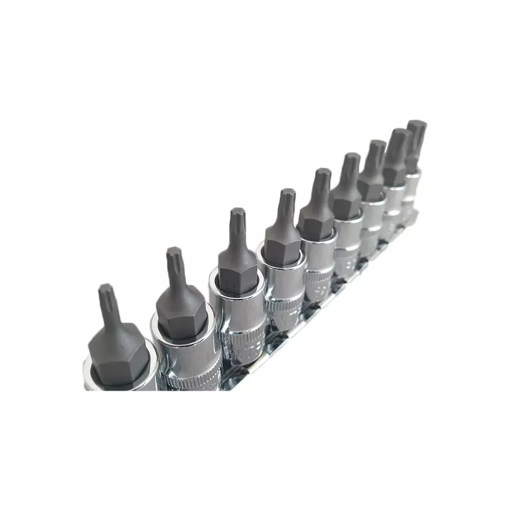 3/8" Bit doppenset TORX PLUS® 9 delig