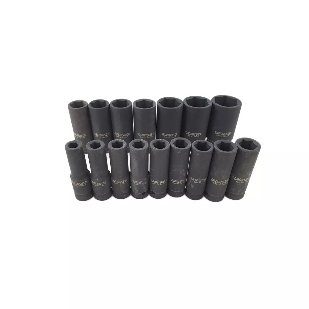 1/2'' Krachtdoppenset lang 16-delig