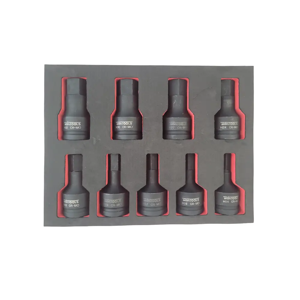 9-delige 3/4"Inbus kracht stiftdoppenset