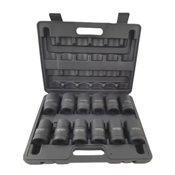 1" Krachtdoppenset lang 12 delig